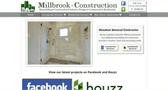 Desktop Screenshot of millbrook-construction.com